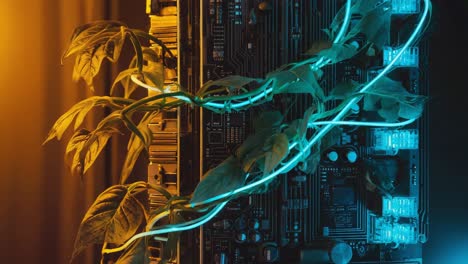 the symbiosis of nature and technology