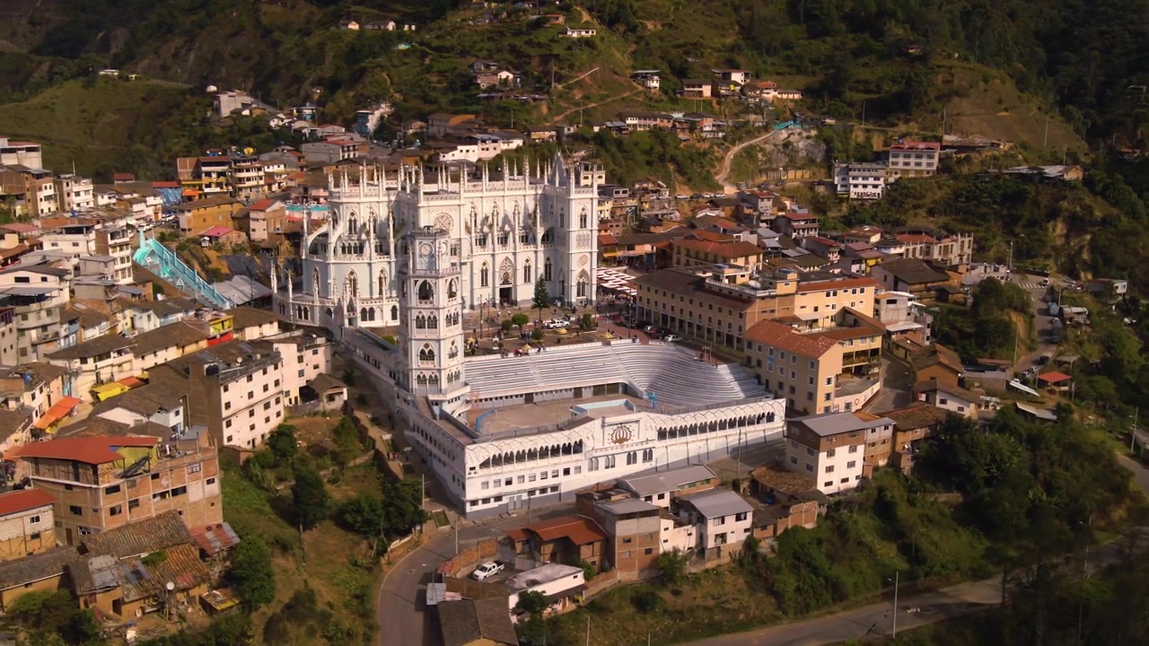 Igreja do Cisne no Equador.