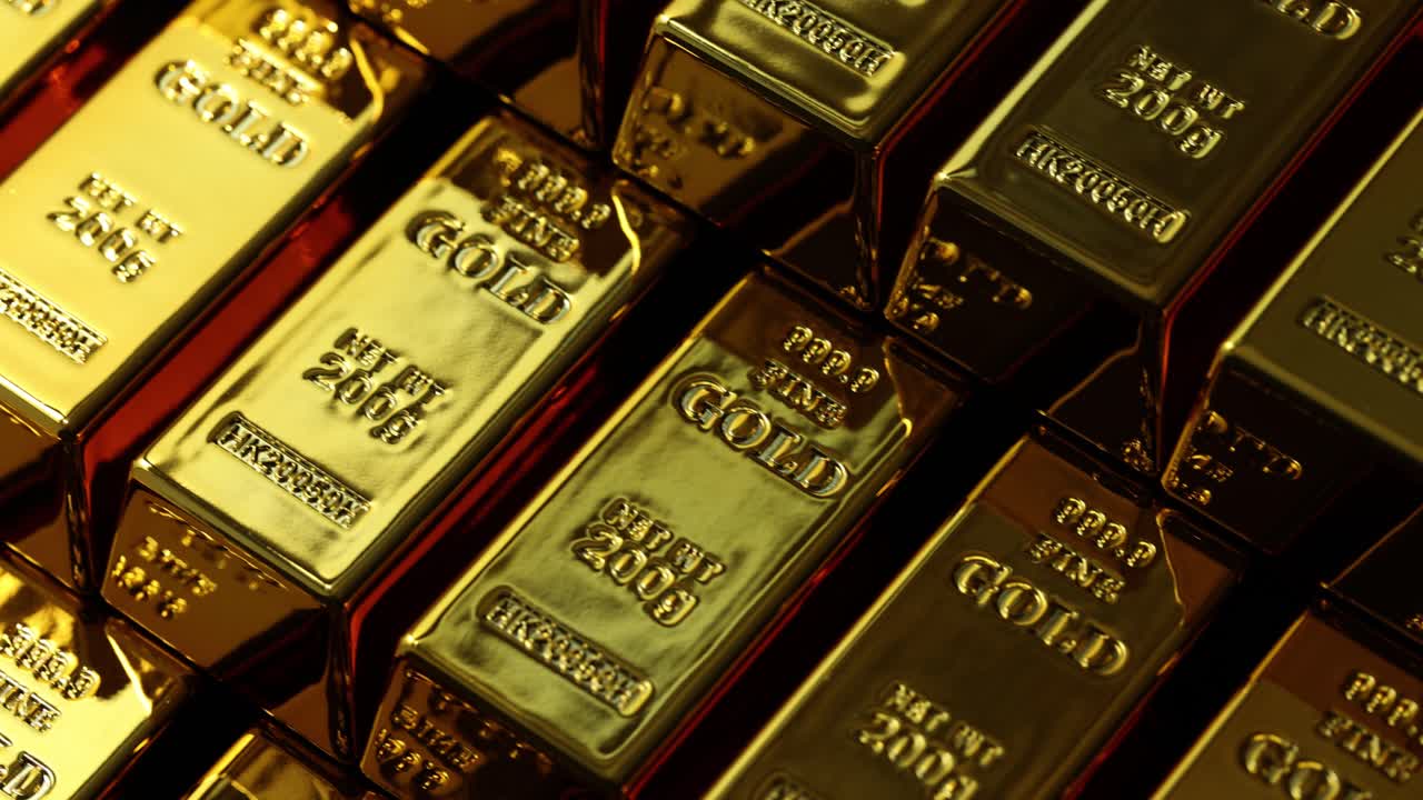 Stacks of Gold Ingots