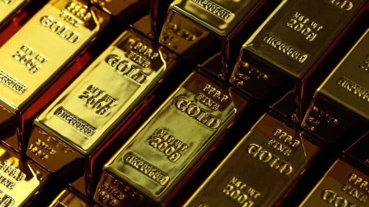 Stacks of Gold Ingots