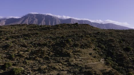 la cordillera de karoo revela el 4k aéreo