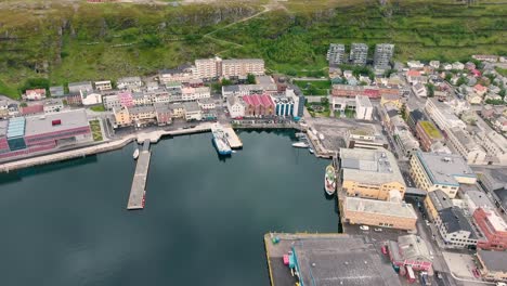 hammerfest city, finnmark, norway