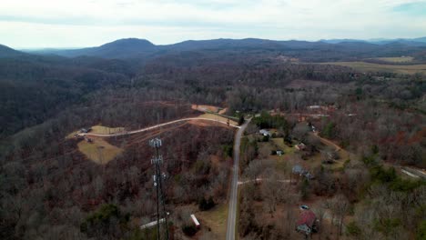 South-Mountains-NC,-North-Carolina-In-4k