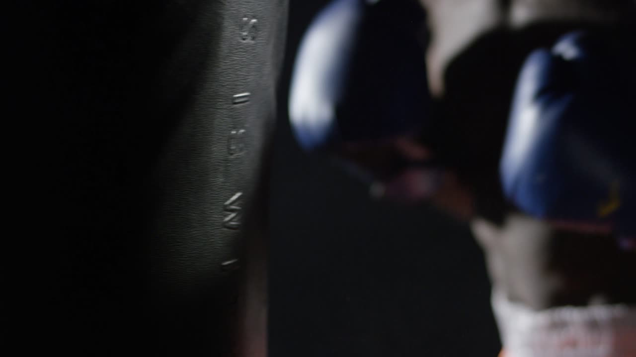 sesión de entrenamiento de boxeo