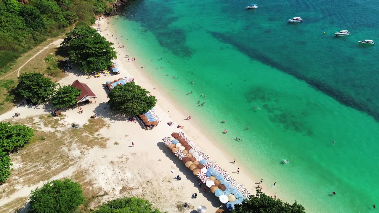 Koh Samui Thailand Pig island beautiful ocean color beach holiday destination Southeast Asia