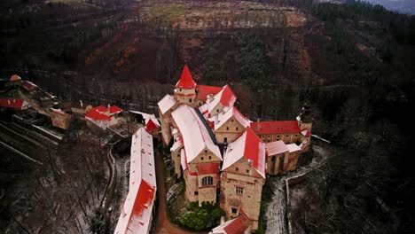 pernstejn castle in czech republic