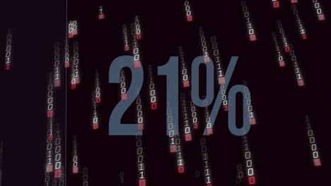 animation of data processing over diagrams