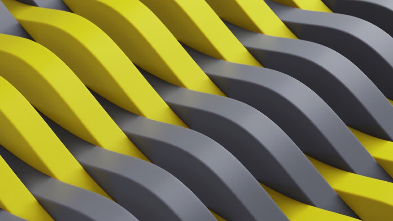 Abstract waves rolling with textured wavy stripes minimalist style