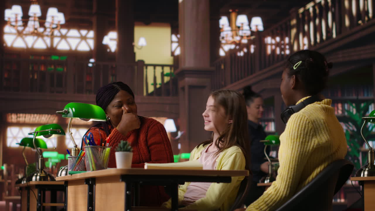 가상 도서관 환경에서 학생