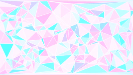 animated origami mosaic seamless looping background.