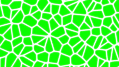 fondo psicodélico verde cristal abstracto con efectos de caleidoscopio