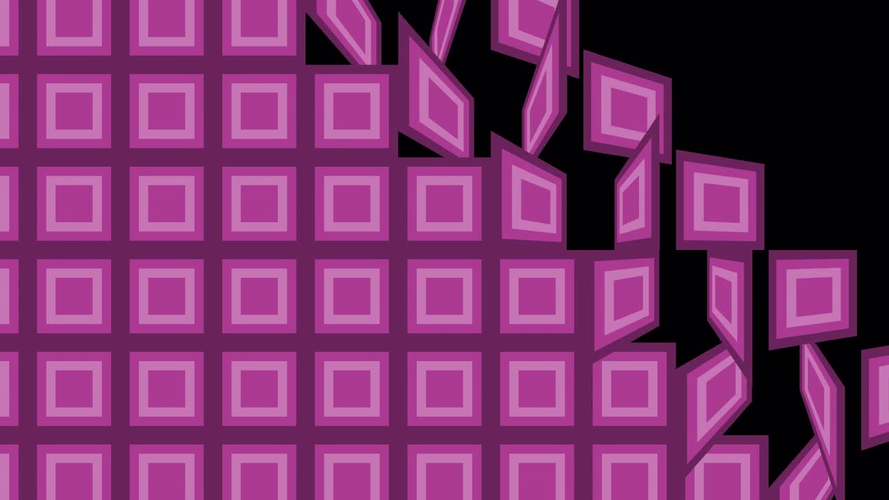 Purple Square Grid Pattern