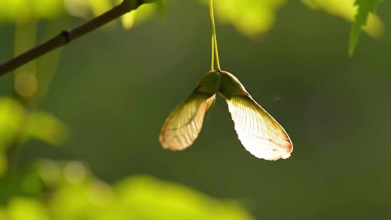 Sunlit Moment: A Close-Up View of a Delicate Fluttering Butterfly Alight on a Vibrant Green Leaf in Nature's Splendor
