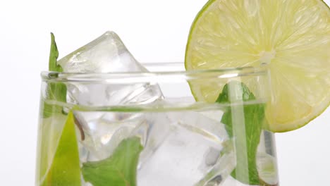 refreshing lime mint cocktail