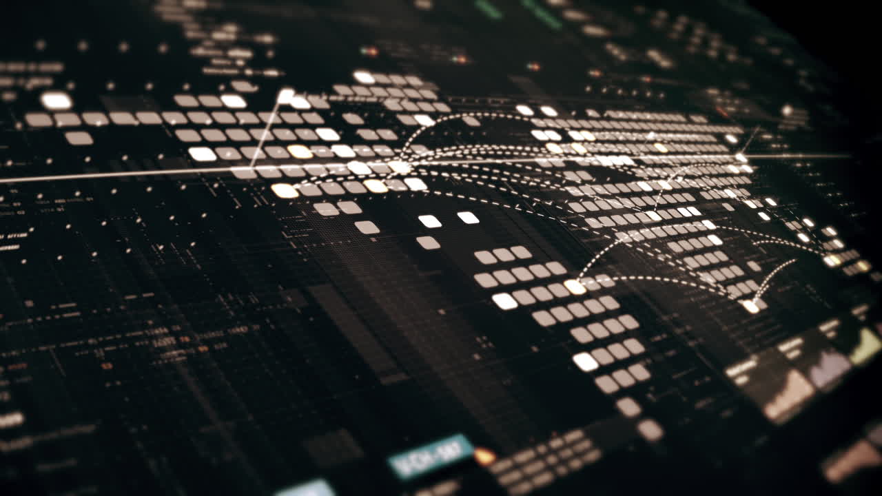 Dynamic data visuals for business info graphics, animated charts, and data-driven insights for a business meeting mock-up. Explore the world of trading, stock exchanges, and crypto