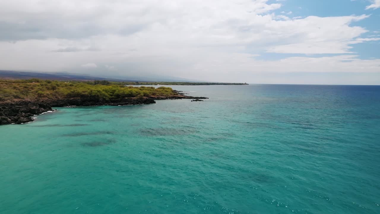 Natura serena all'Hapuna Beach State Recreation Area sull'Isola Grande delle Hawaii