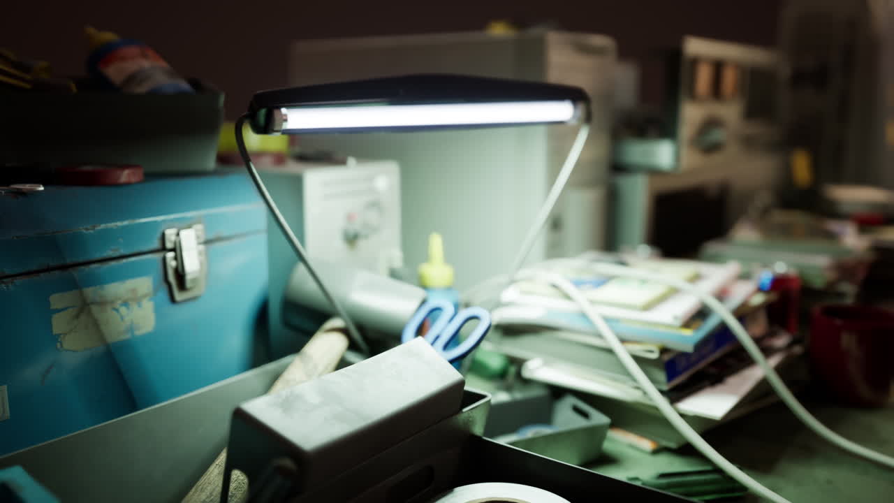 un tiro antiguo de tecnología obsoleta.