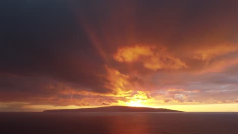 Stunning-aerial-view-capturing-scenic-Maluaka-Beach,-home-of-Turtle-Town,-along-the-southern-coast-of-Maui-in-Hawai'i