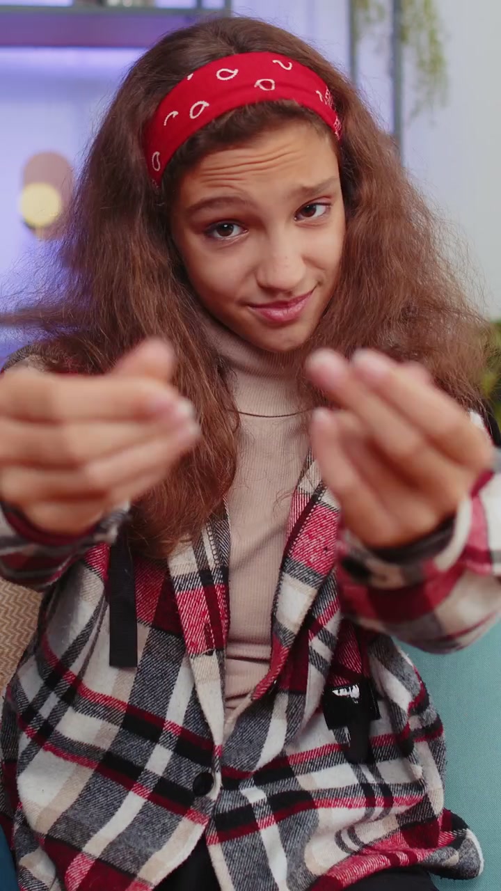 Rich happy girl showing wasting or throwing money around hand gesture profit win lottery share