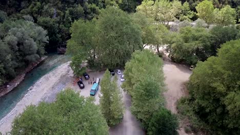 revealing the voidomatis river bend near aristi greece