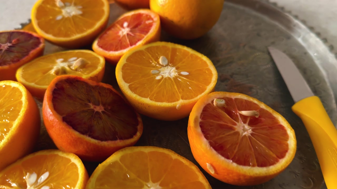 Fresh fruit juice kitchen orange tasty cut platter homemade squeeze healthy drink vitamin pulpy organic breakfast slice citrus delicious refreshing wellness sweet Persian preparation tabletop fitness