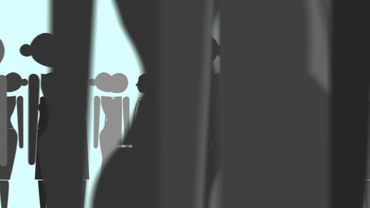 사업가 들 의 무리 의 애니메이션 그래픽