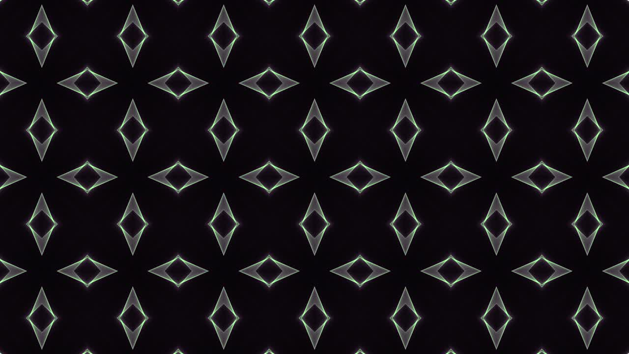 el concepto de kaleidoscopio animación abstracta