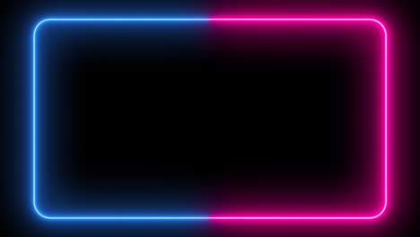 neon frame background