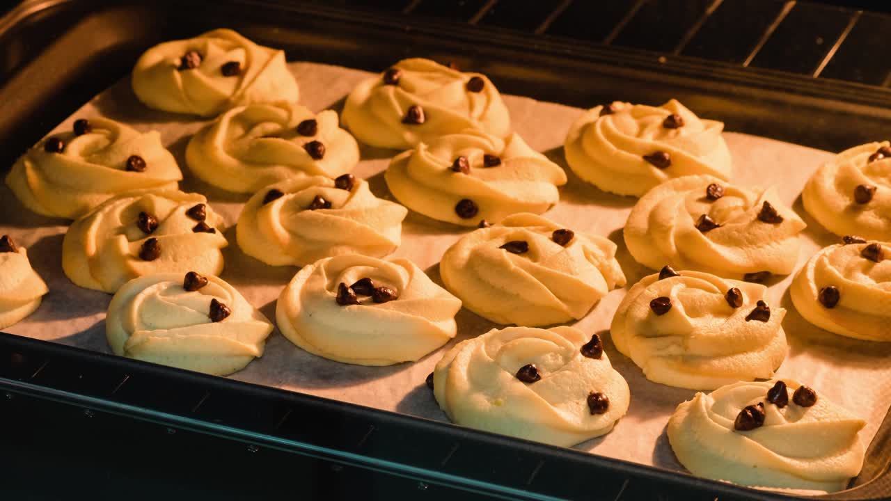 Preparare biscotti.
