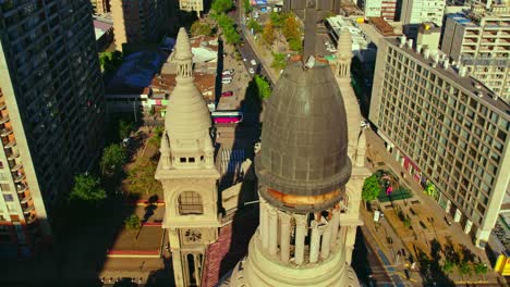 Static-tilt-down-of-the-reinforced-concrete-domes-of-the-Sacramentinos-church,-Santiago,-Chile