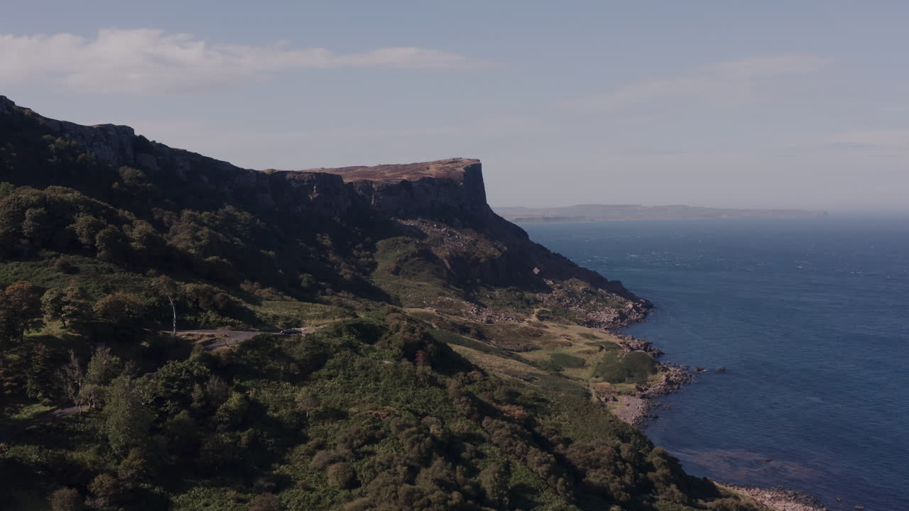 Dramatic Scottish Coastal Cliffs