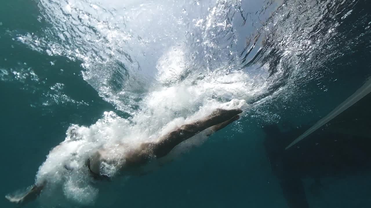 바다에서 찍은 액션캠