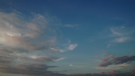 Sunny day blue sky timelapse