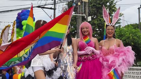 lgbtq+ pride parade in thailand