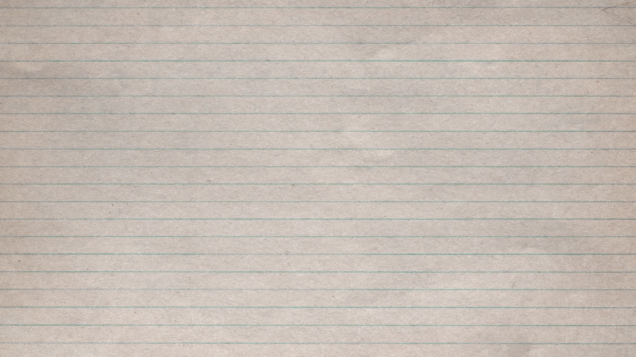 Old Lined Paper Peeling and Tearing Transition