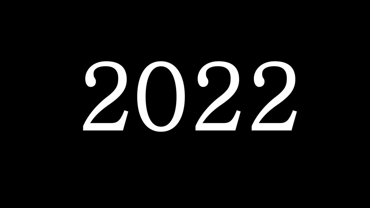 animación de texto y gráficos de movimiento 2022