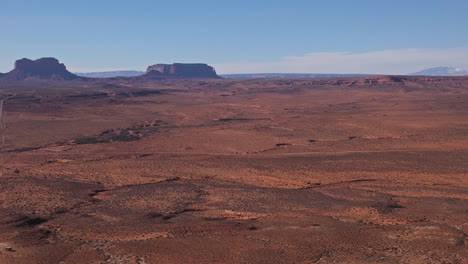 Drone-shot-into-Monument-valley