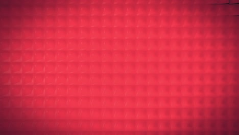 bucle de transformación abstracto rojo