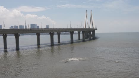 most bandra worli sealink nad morzem w mumbai w indiach 5