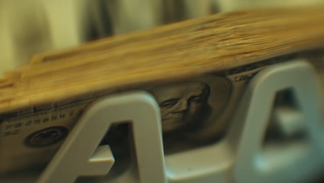 bank automatic equipment for counting paper money