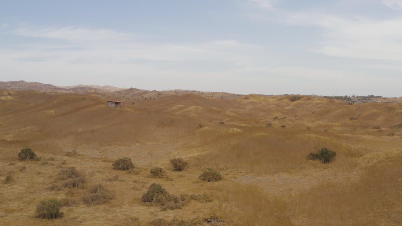 Desierto del norte de Perú cerca de Máncora