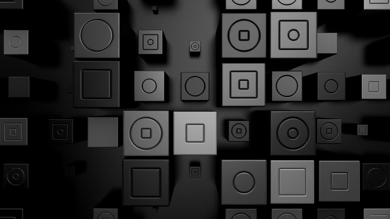 fondo de cubos animados