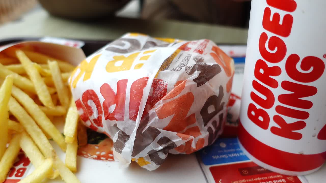 버거 킹 식사