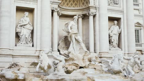 trevi fountain detail