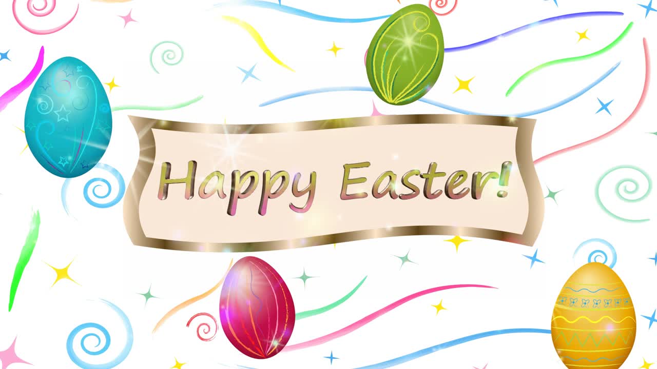 축하하는 부활절