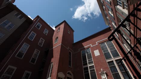 Time-Lapse-of-Clouds-and-Sky-over-Old-St