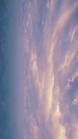 dramatic cloudscape at sunset/sunrise