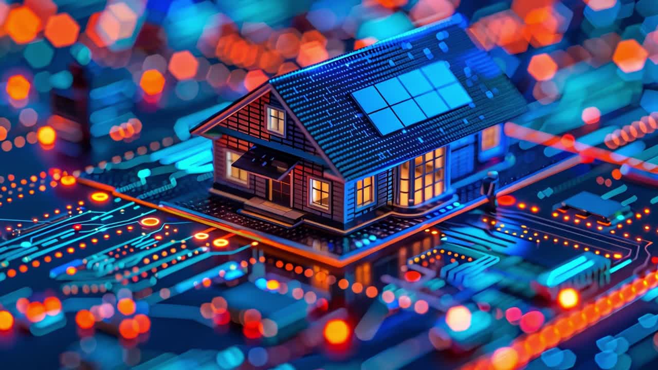 Smart Home Technology on a Circuit Board