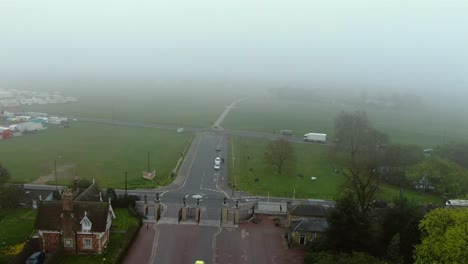vista nublada de la carretera en efecto london_speedramp