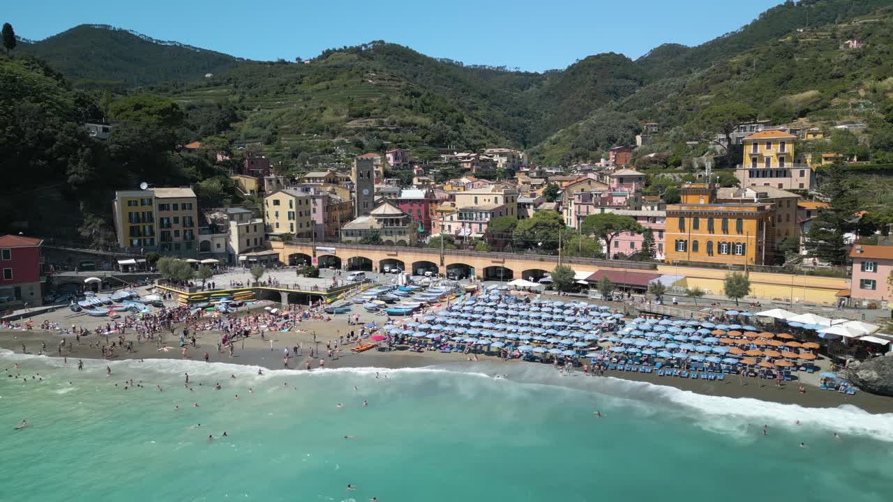 모네테로소 (monterosso, cinque terre, 이탈리아) 의 영화적 설립 촬영